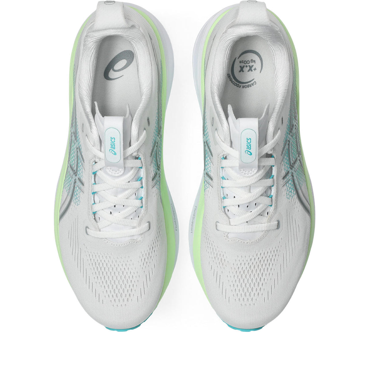 Asics Gel-Kayano 33 White / Mint Green