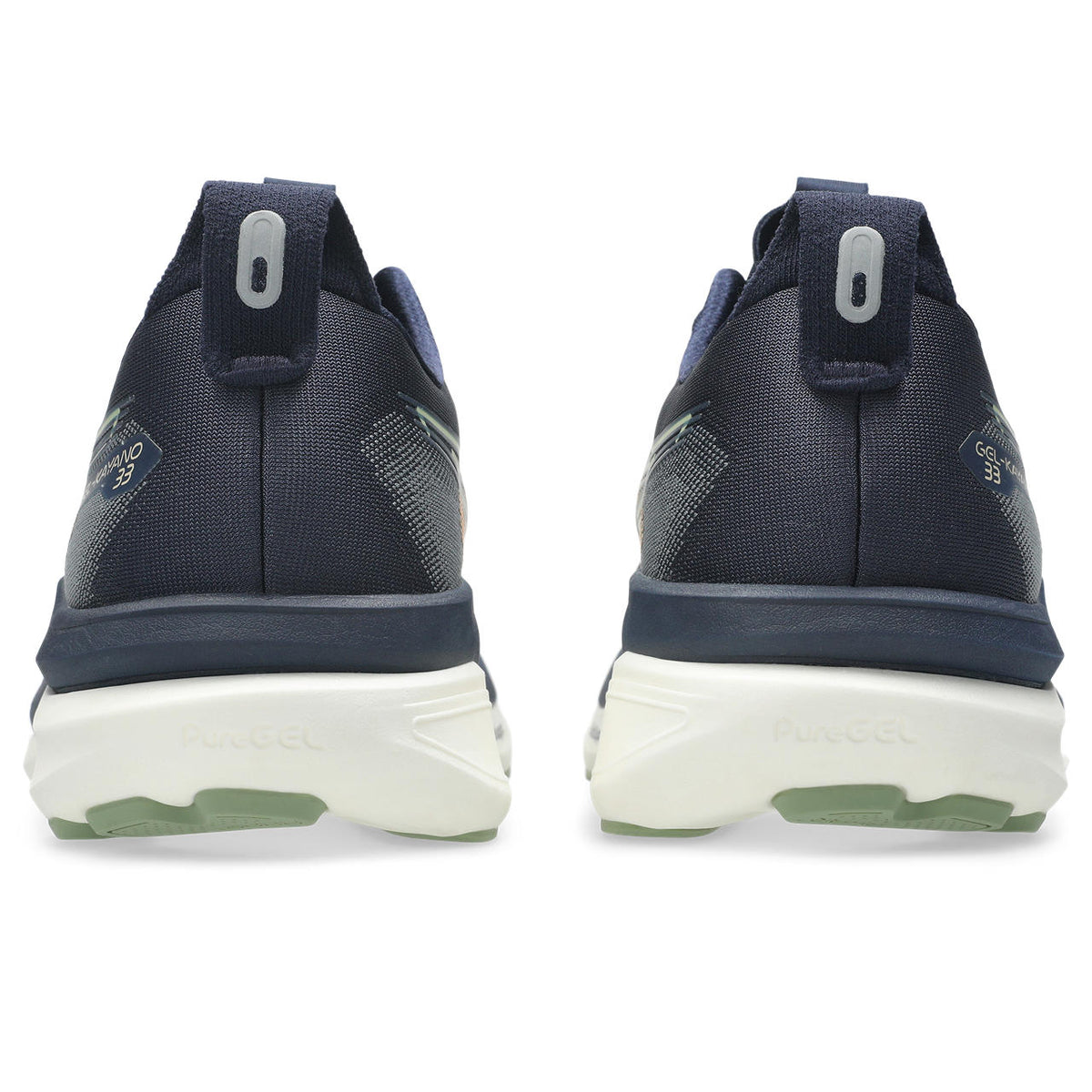 Asics Gel-Kayano 33 Midnight Navy / Antique Gold
