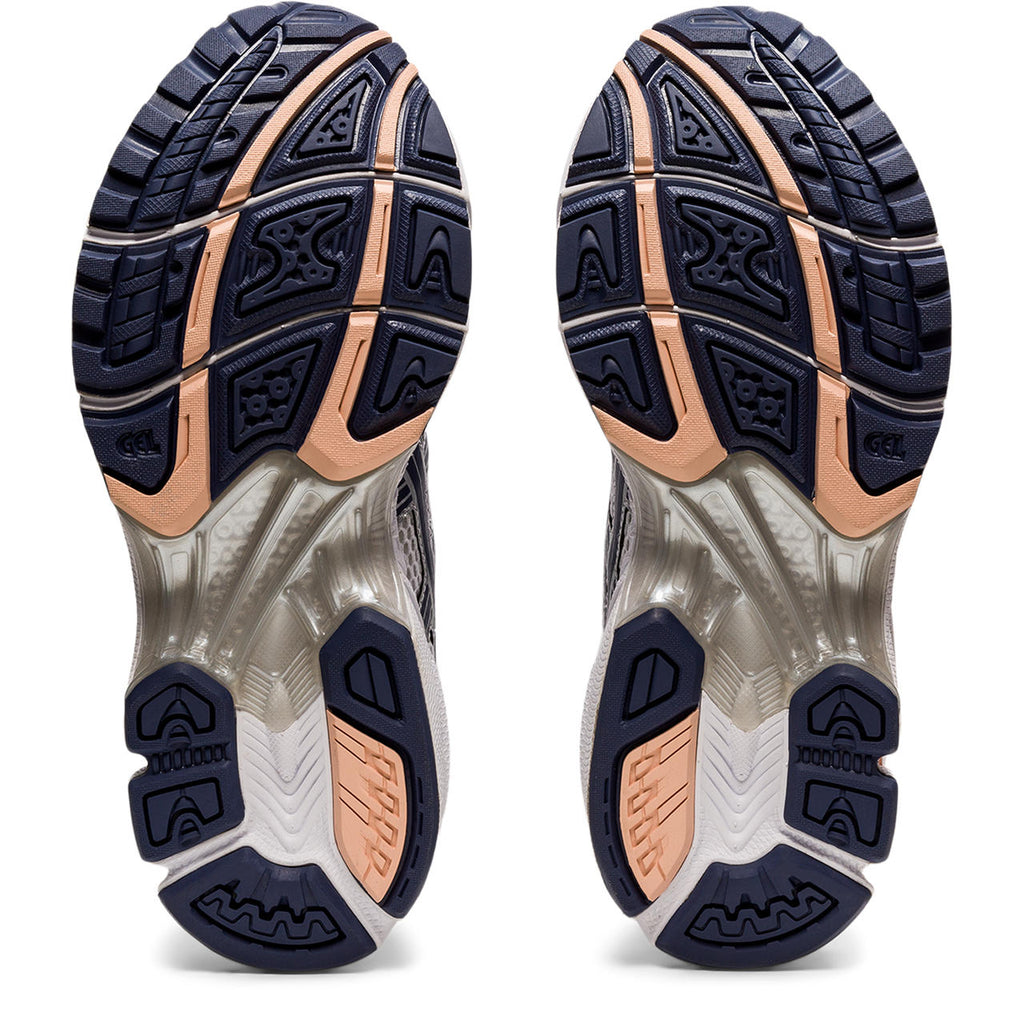 Asics Gel-Kayano 14 White / Metallic Silver / Dark Navy