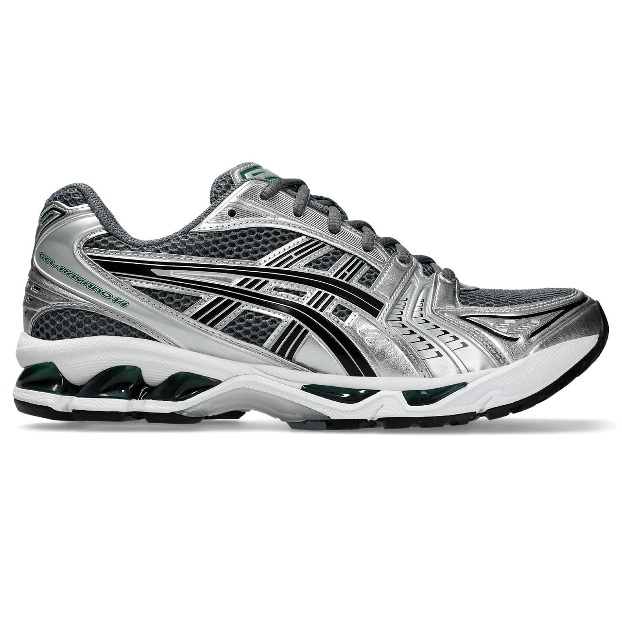 Asics Gel-Kayano 14 Dark Grey / Metallic Silver / Black