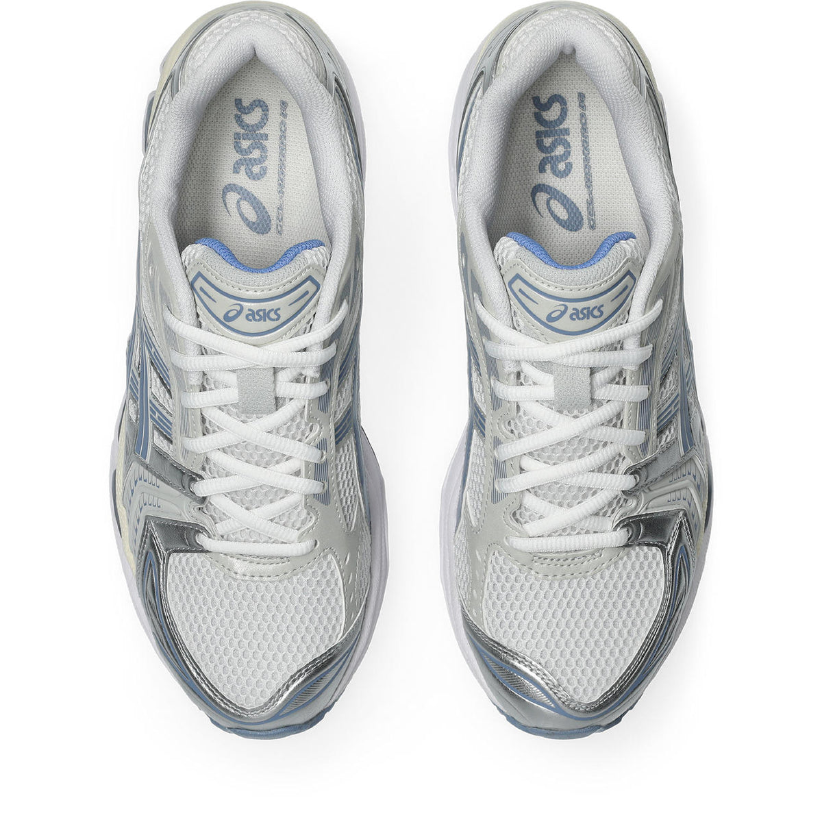 Asics Gel-Kayano 14 White / Metallic Silver / Dusty Blue