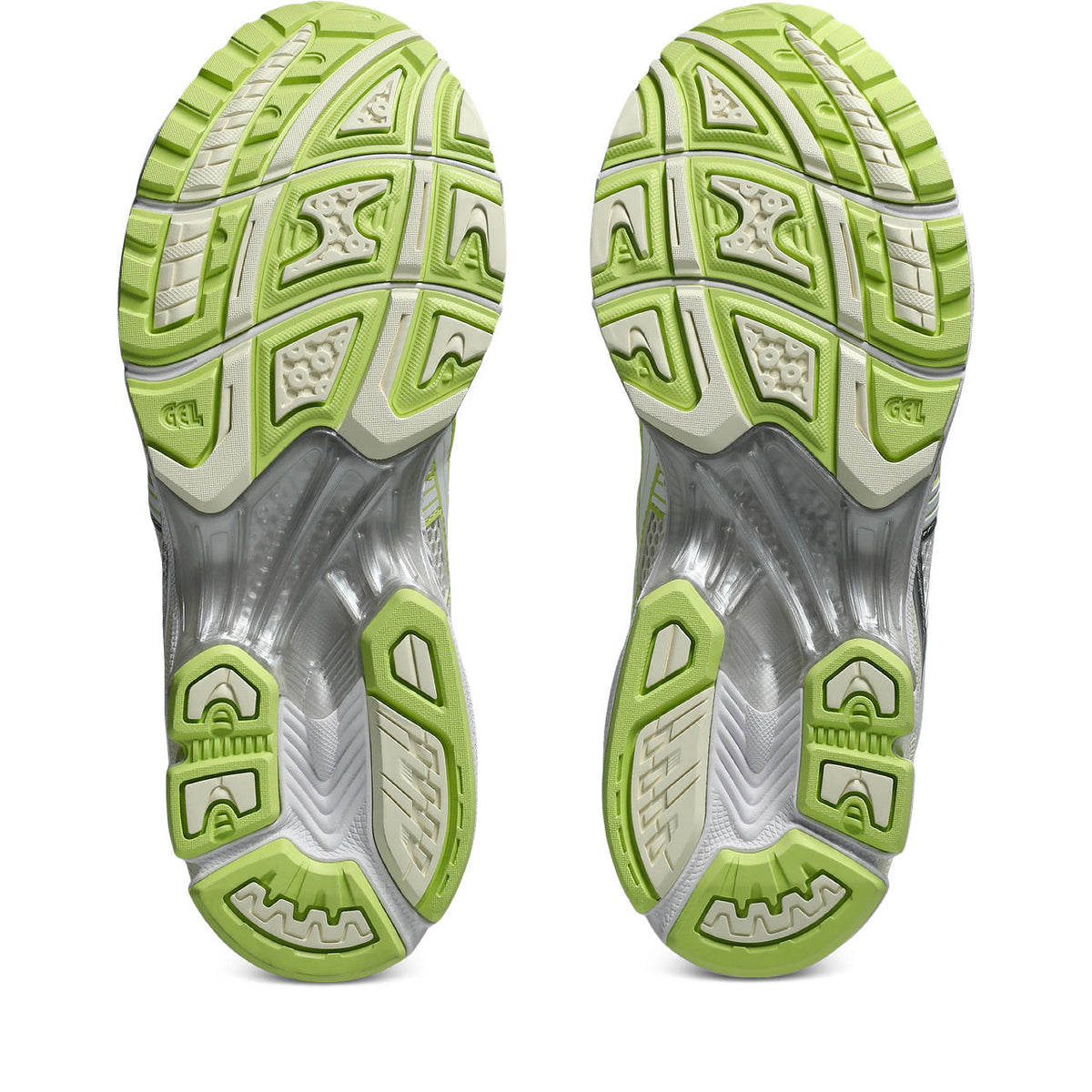 Asics Gel-Kayano 14 White / Metallic Silver / Lime Green