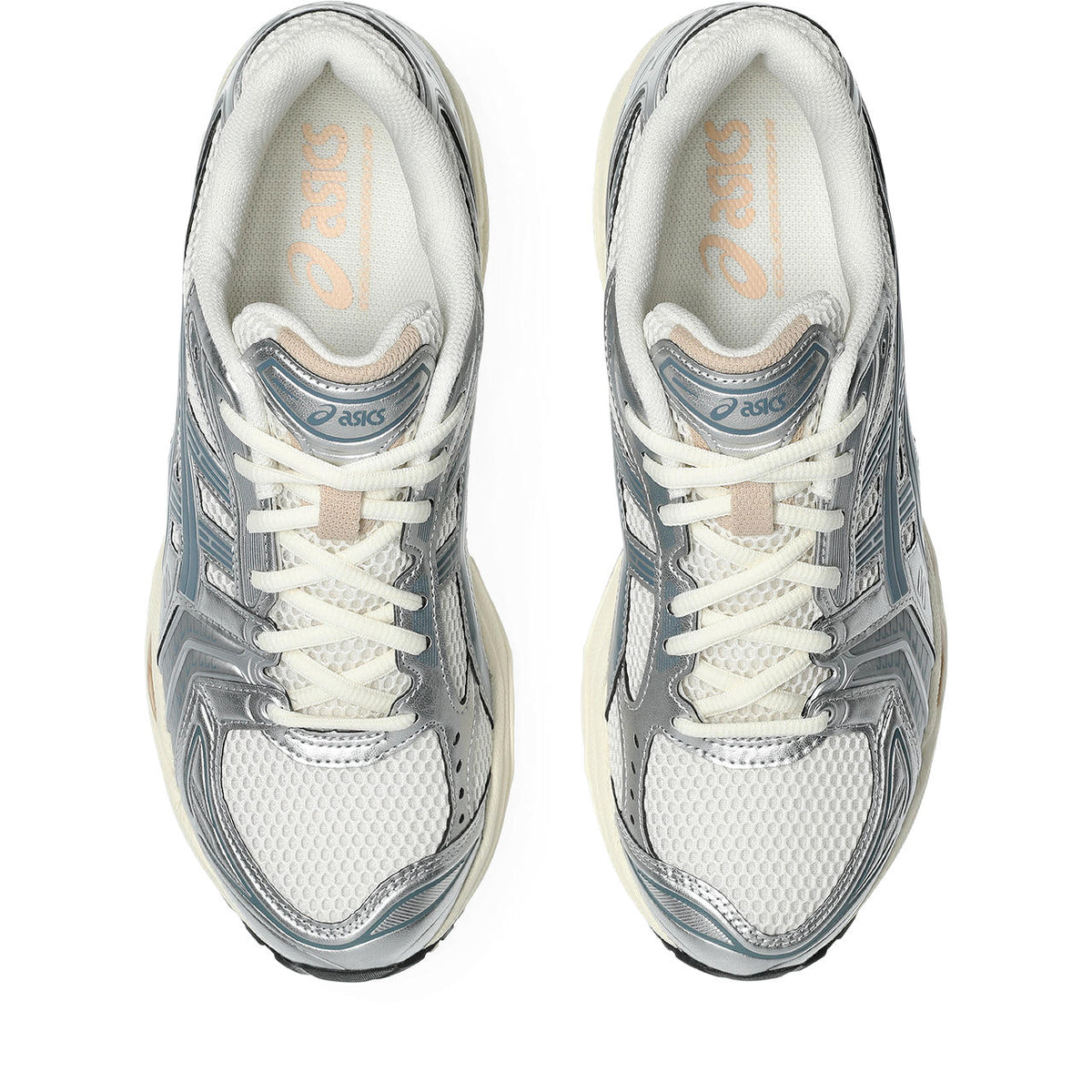 Asics Gel-Kayano 14 Cream / Metallic Silver / Slate Blue