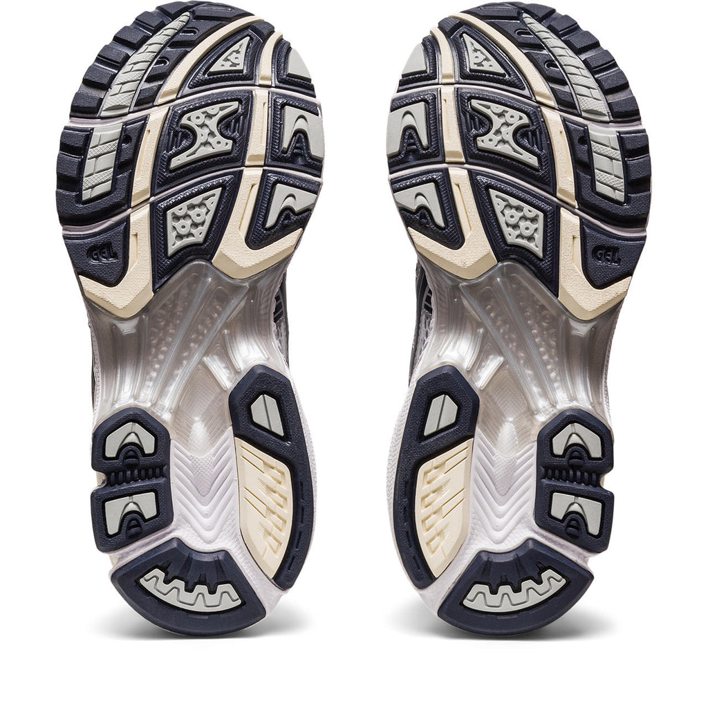 Asics Gel-Kayano 14 White / Cream / Metallic Silver / Navy