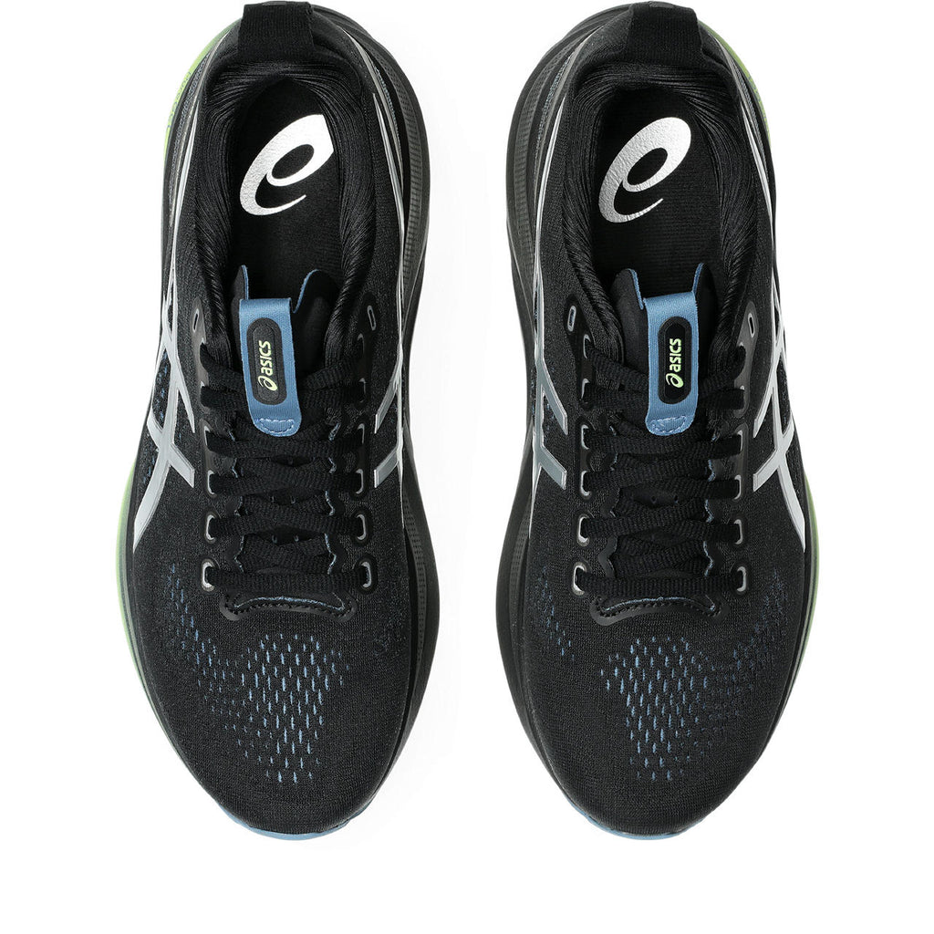 Asics Gel-Kayano 32 Black / Metallic Silver / Neon Green