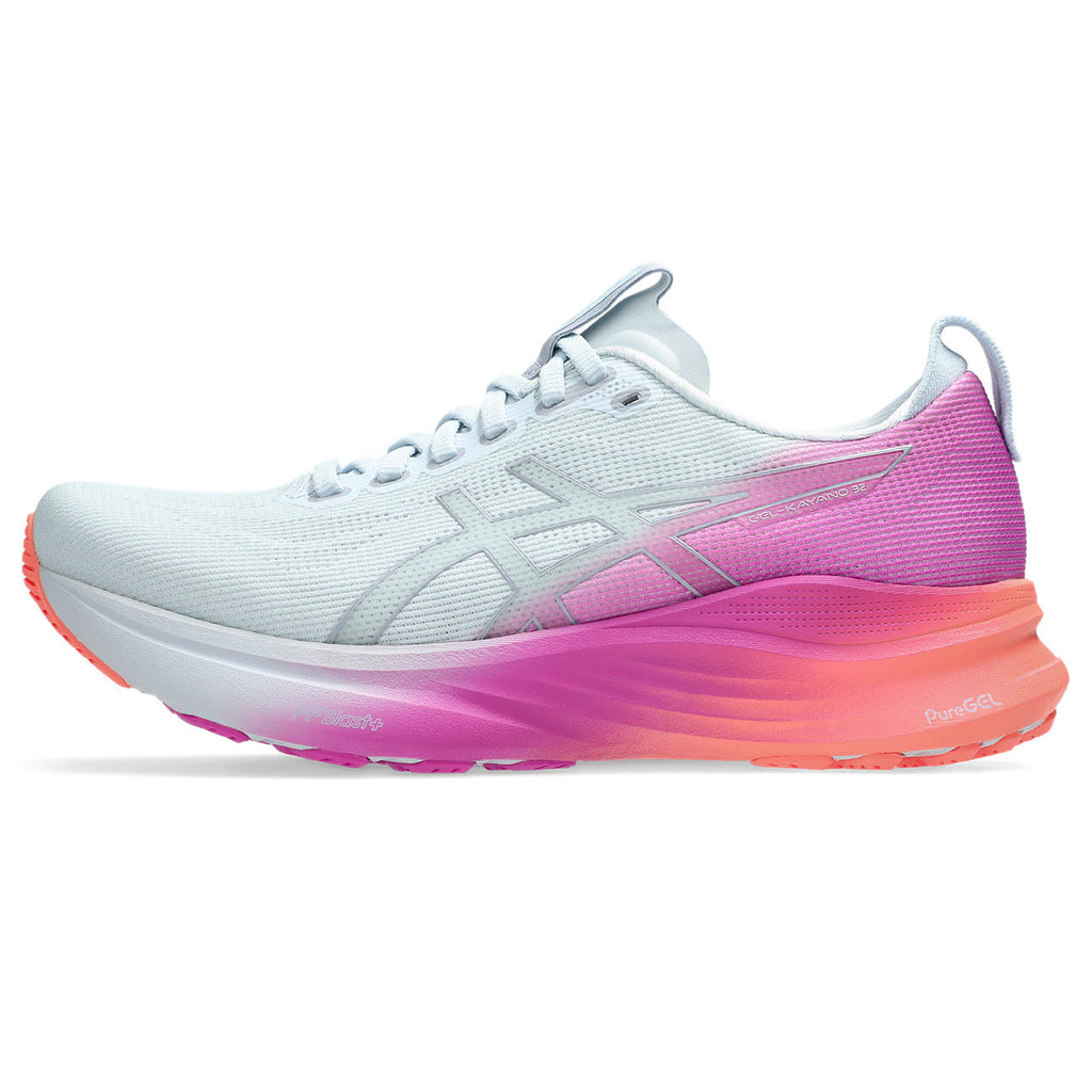 Asics Gel-Kayano 32 Light Blue / Pink / Orange Gradient
