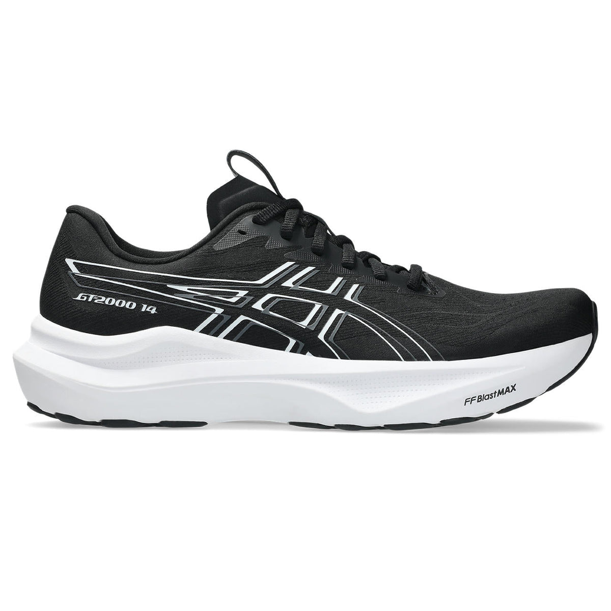 Asics GT‑2000‑14 Black‑White‑Silver