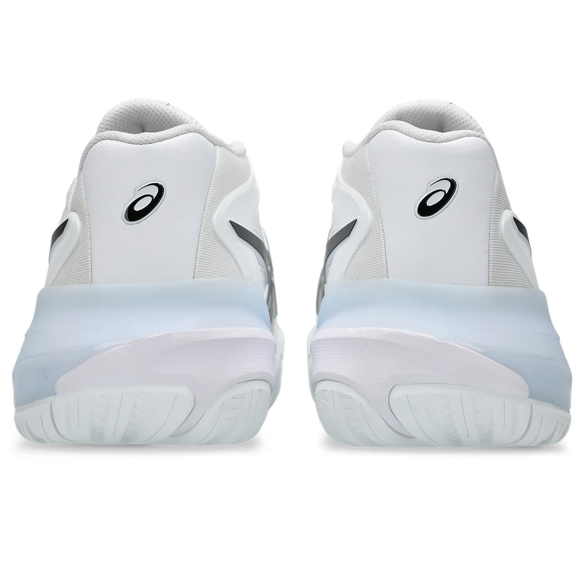 Asics Gel-Resolution – White/Black/Light Blue Tennis Sneaker