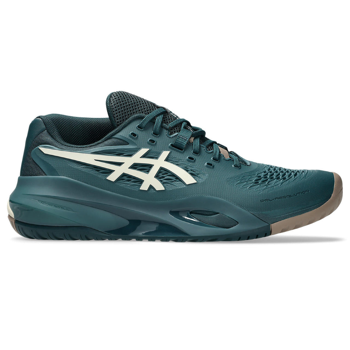 Asics Gel-Resolution – Teal Green/Cream/Gum Tennis Sneaker