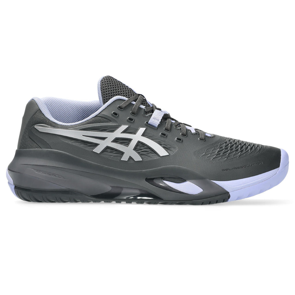 Asics Gel-Resolution – Dark Grey/Silver/Lavender Tennis Sneaker