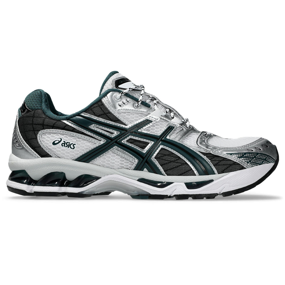 Asics Gel-1130 Silver / White / Dark Green