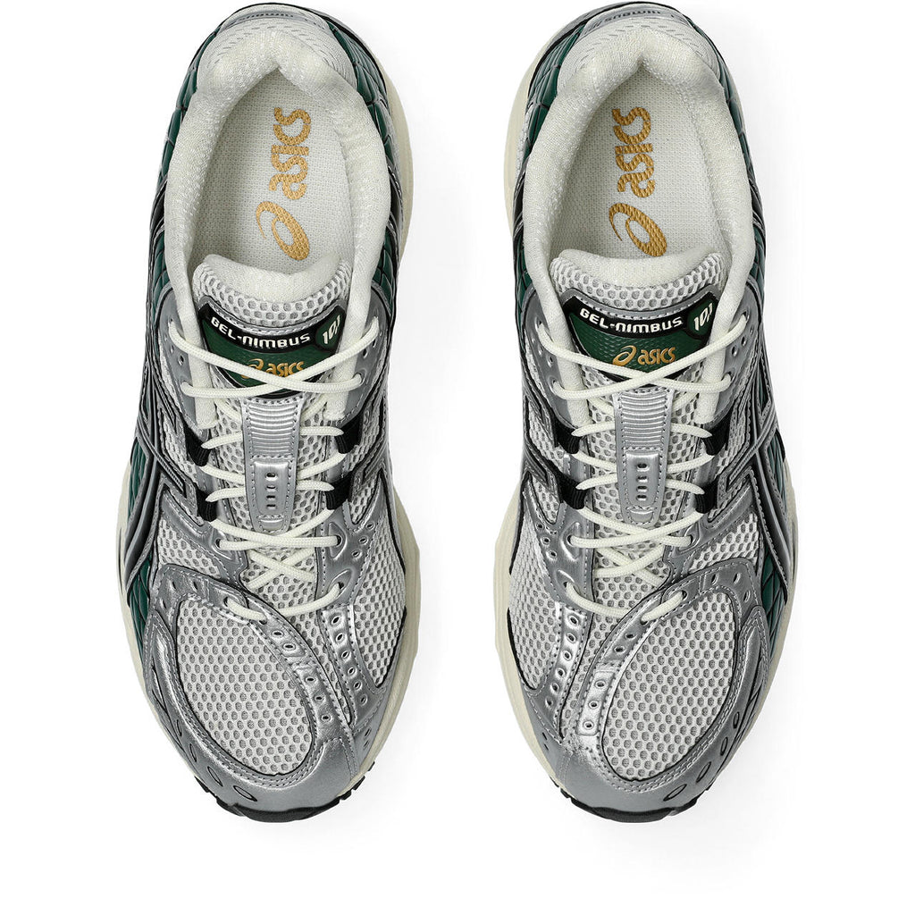 Asics Gel-1130 Silver / Dark Green / Cream