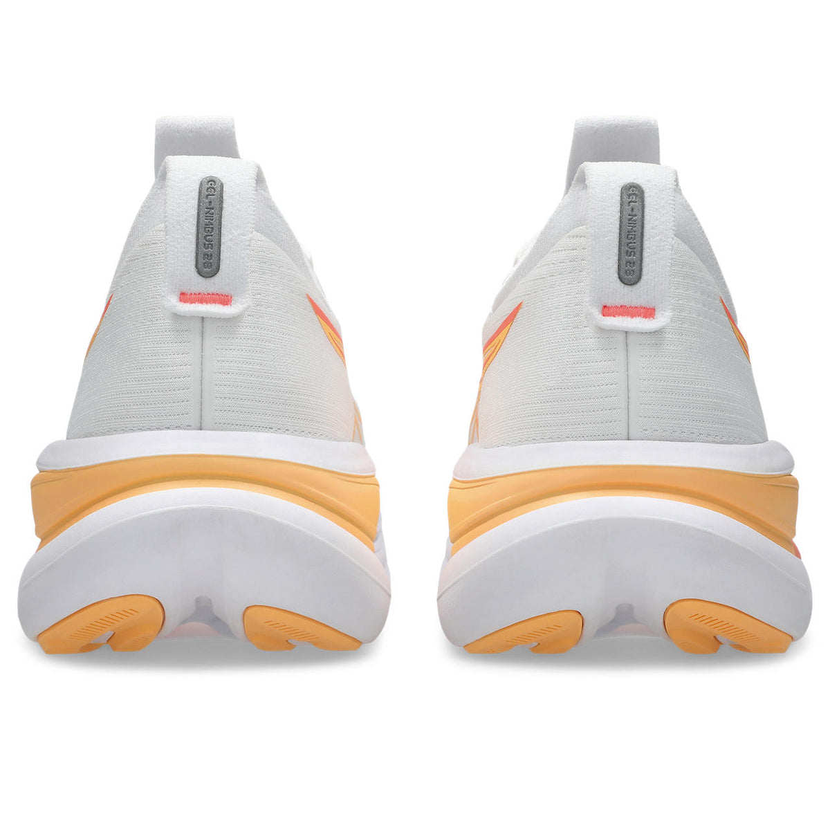 Asics Gel-Nimbus 27 White / Orange / Yellow