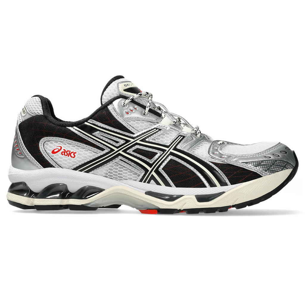 Asics Gel-Kayano 14 Silver / White / Black / Red