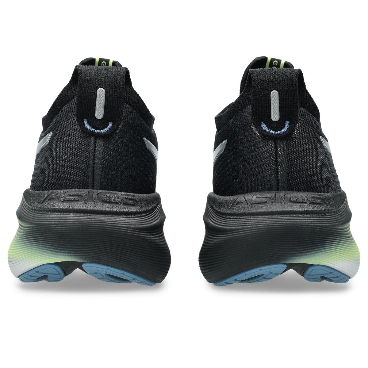 Asics Gel-Nimbus 28 – Black/Silver/Lime Running Shoe