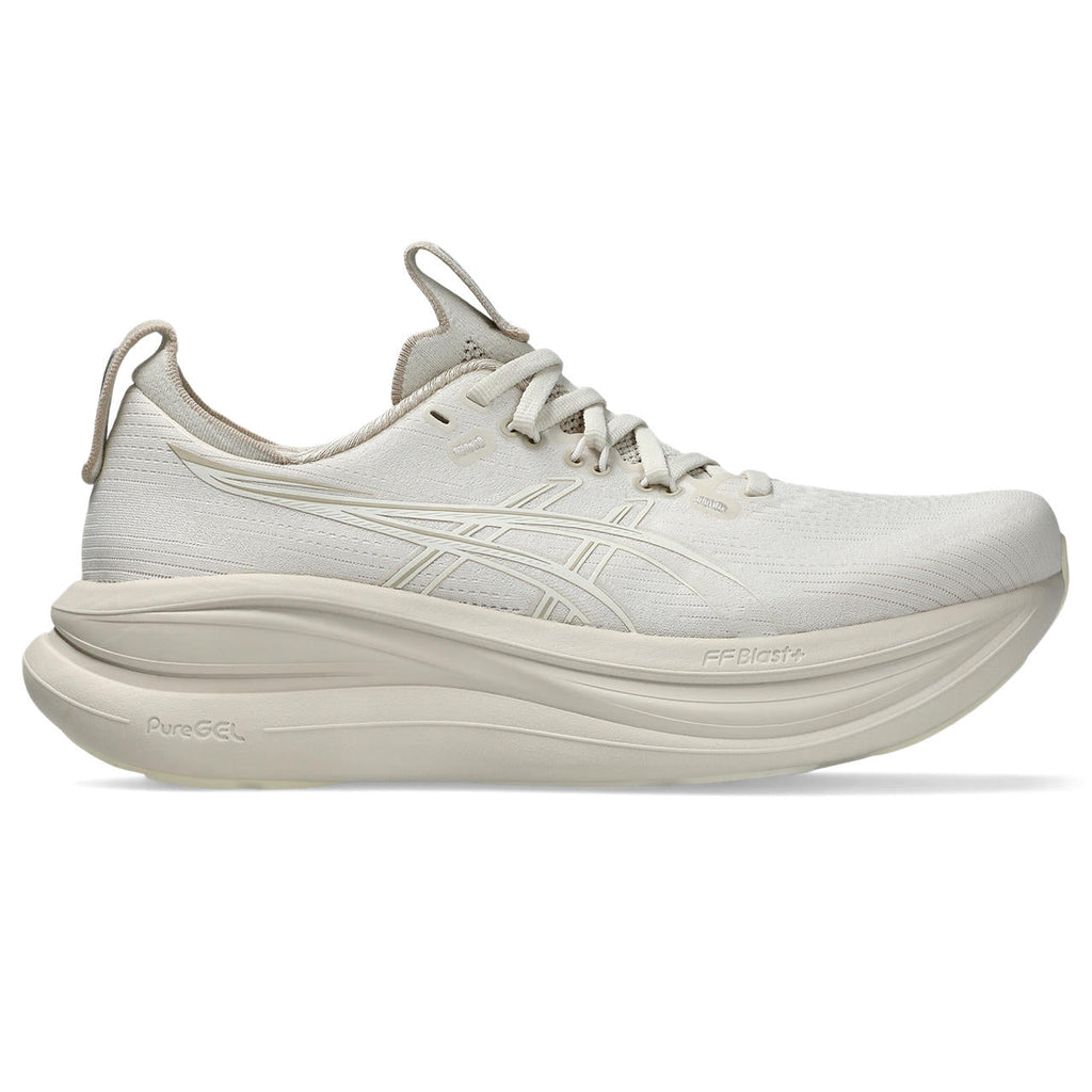 Asics Gel-Nimbus 28 – Off-White/Beige Running Shoe