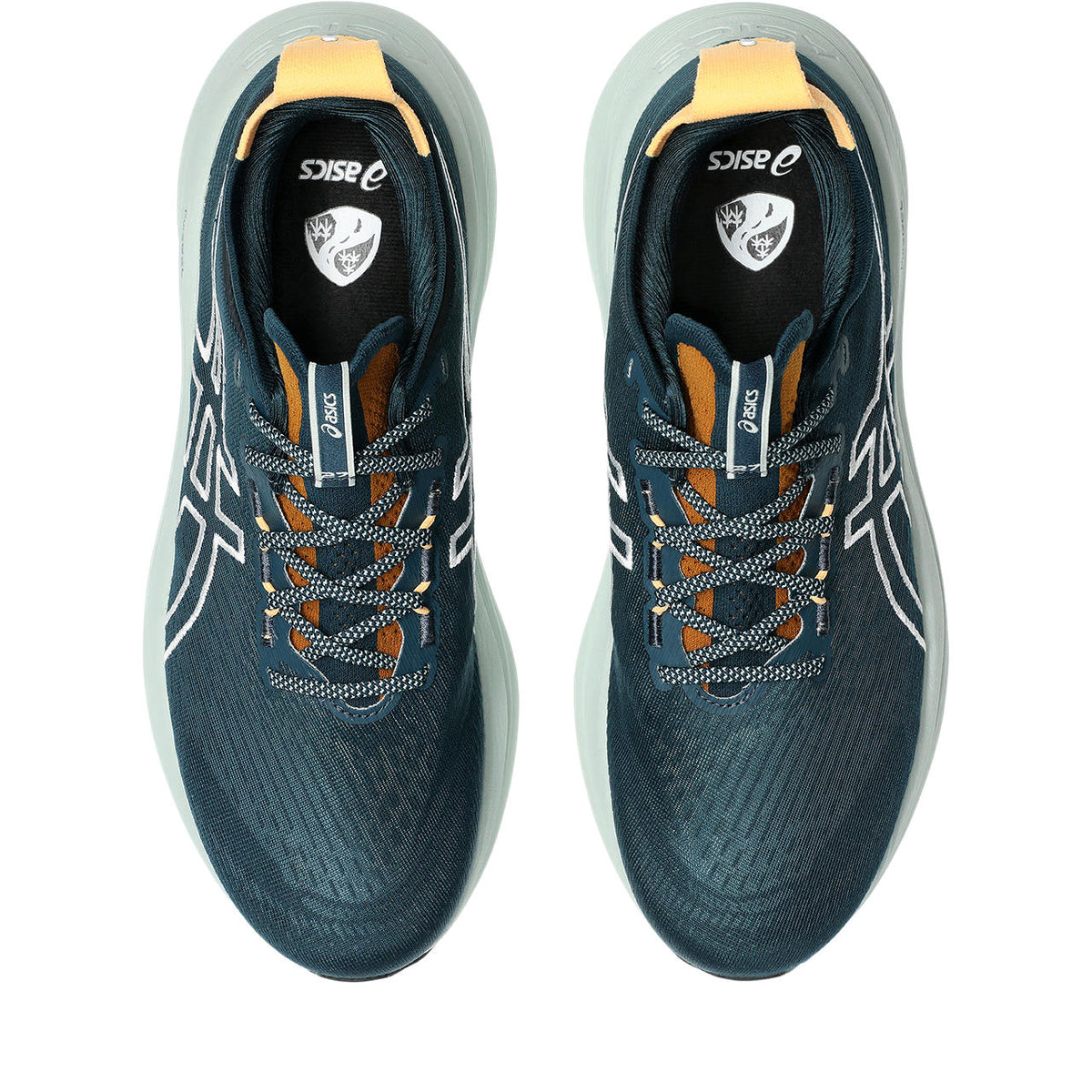 Asics Gel-Nimbus Teal Blue / White / Orange